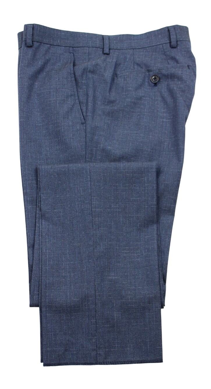 John Varvatos Suit Pants 30 Mens Purple Textured Flat Front Street